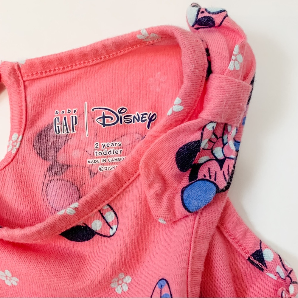 Gap Minnie Mouse pink tank dress - Picture 3 of 3